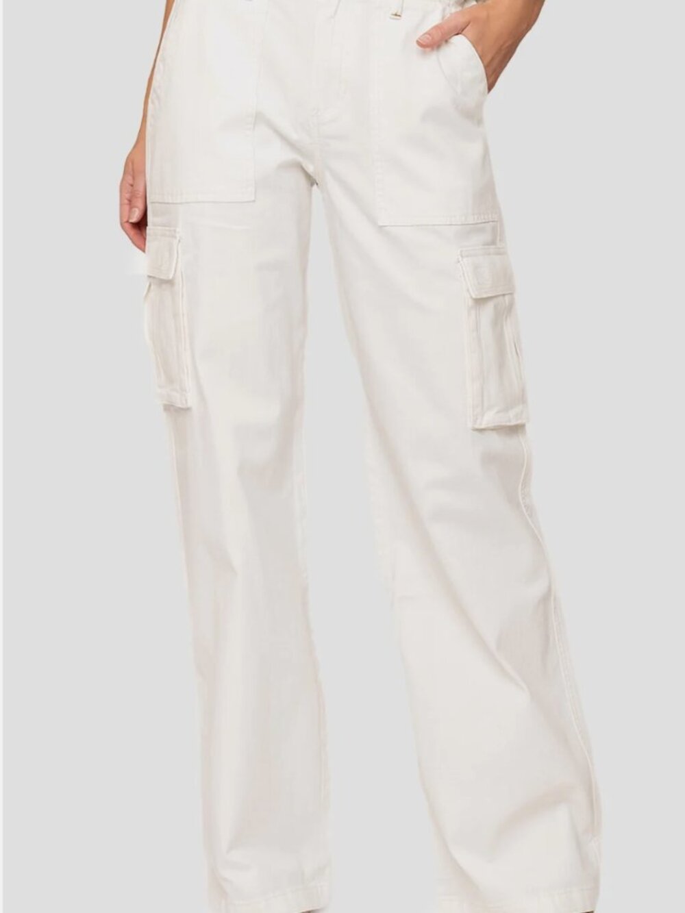 Womenβs Sanctuary Reissue Cargo Pants in Powdered Sugar. Sz XS